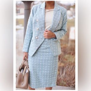 Dainty Jewells Uptown Adventures Blazer & Skirt Set
